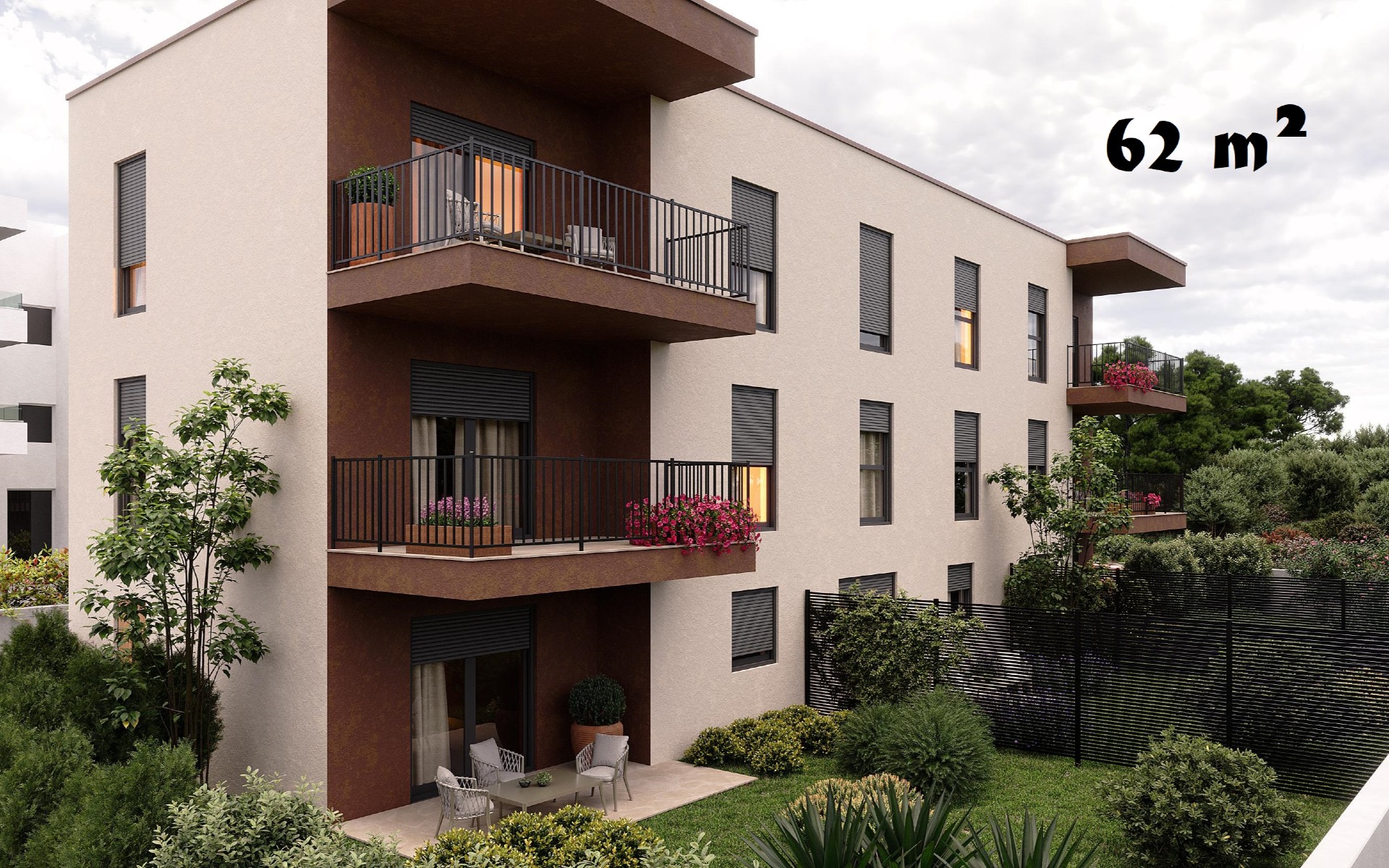 Dvojizbový apartmán na prvom poschodí