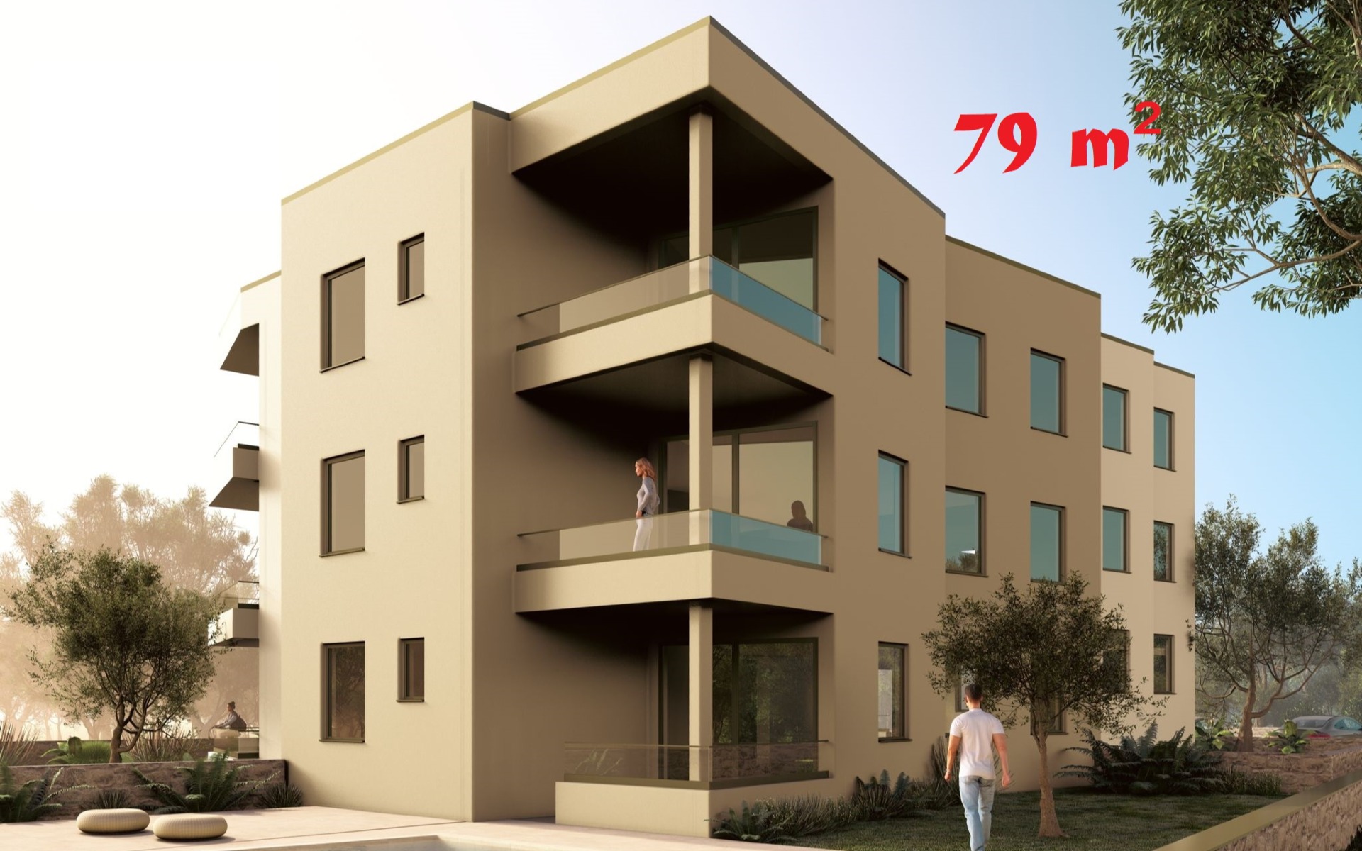 Dvosoban penthouse u novogradnji